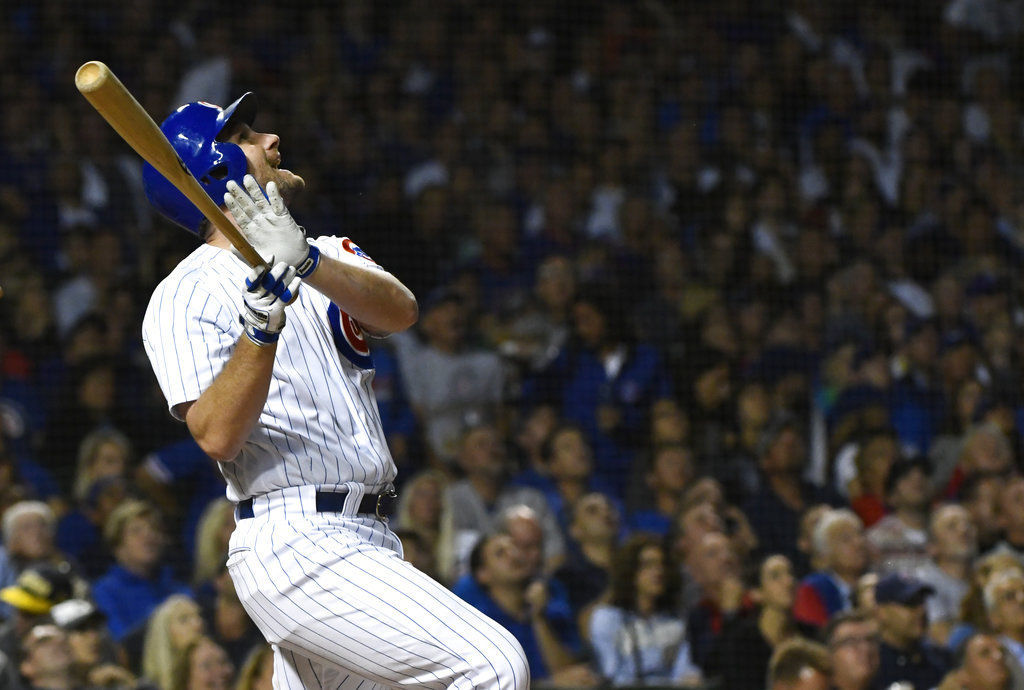 Brewers Cubs Baseball - Game 3
